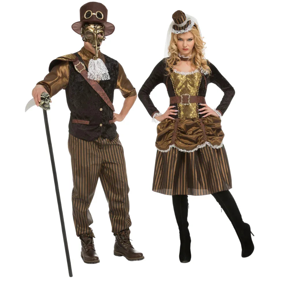 Disfraces en Pareja de Steampunk Venecianos Steampunk Disfraces Simon